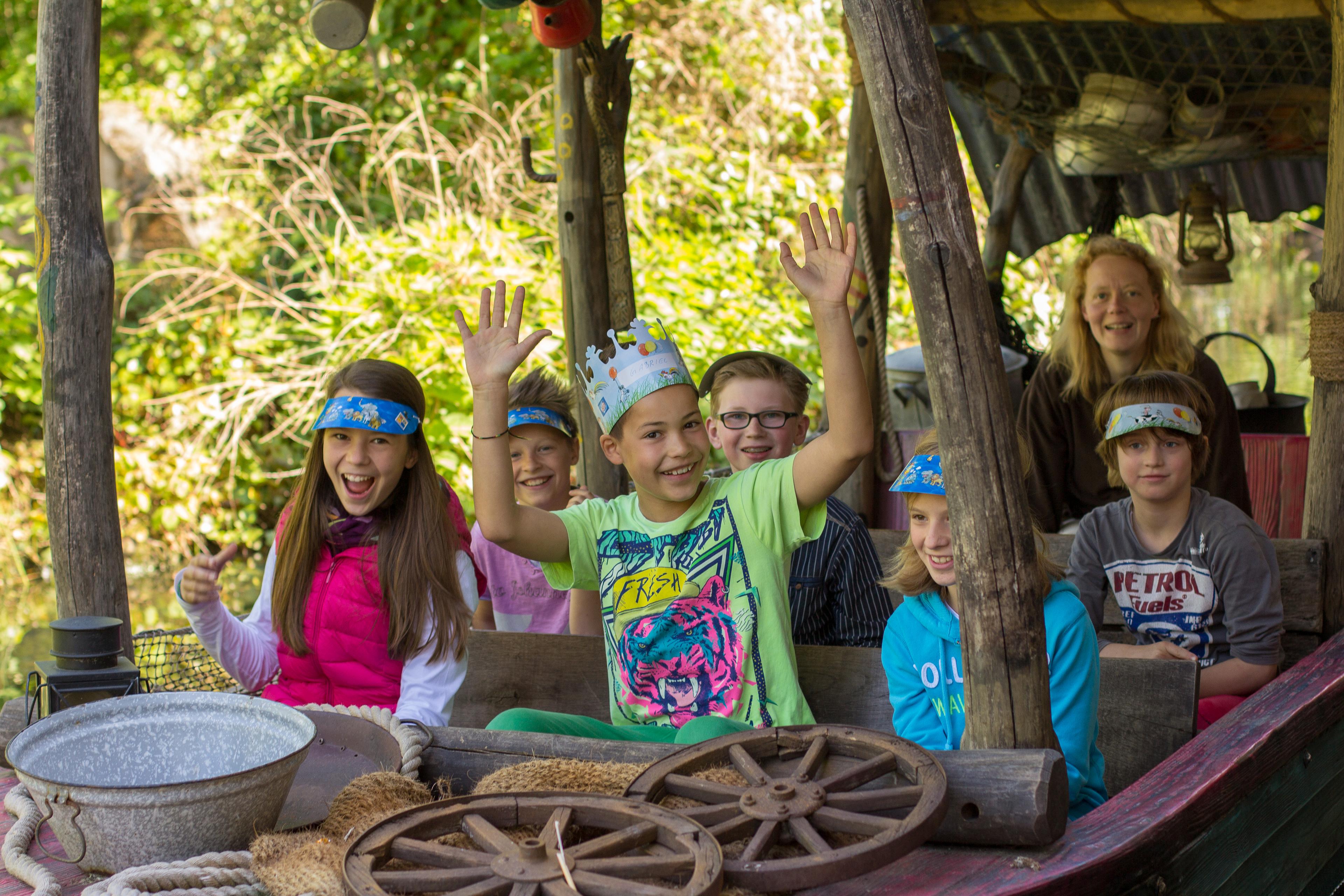 Kindergeburtstag im Zoo: Bootsfahrt und Krone inklusive